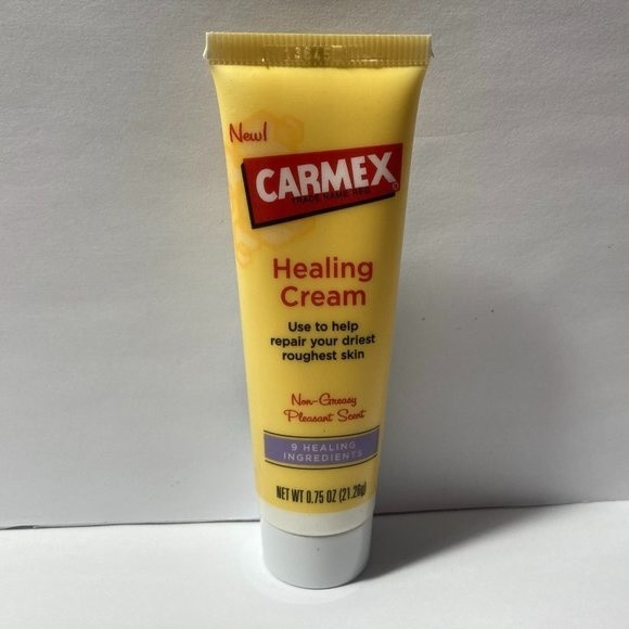 3) Carmex Healing Cream 9 Healing Ingredients - Picture 1 of 12